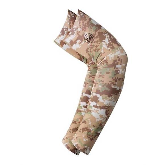 NEW BUFF unisex uv insect shield arm sleeves in pixels desert - Picture 1 of 1